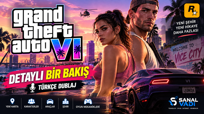 GTA 6 Türkçe Dublajlı İlk Bakış