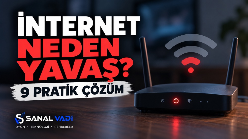 İnternet Yavaşsa Ne Yapmalı? Bağlantı Hızını Artırmak İçin 9 Yöntem