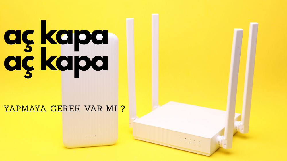Modem Yeniden Başlatmak İnterneti Gerçekten Hızlandırır mı?