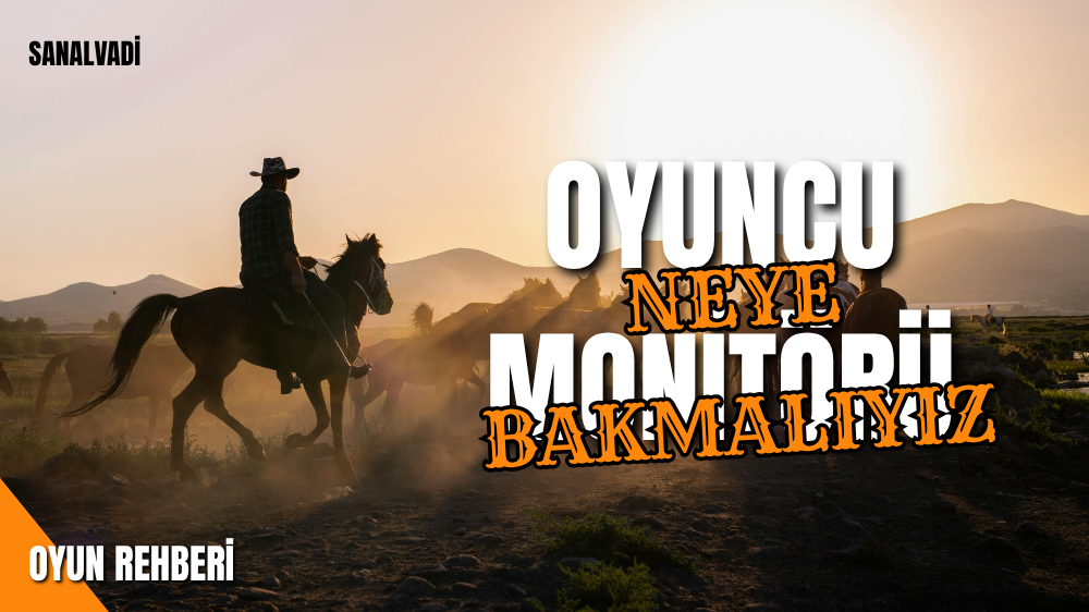 Oyun Monitörü Alırken Nelere Dikkat Edilmeli?