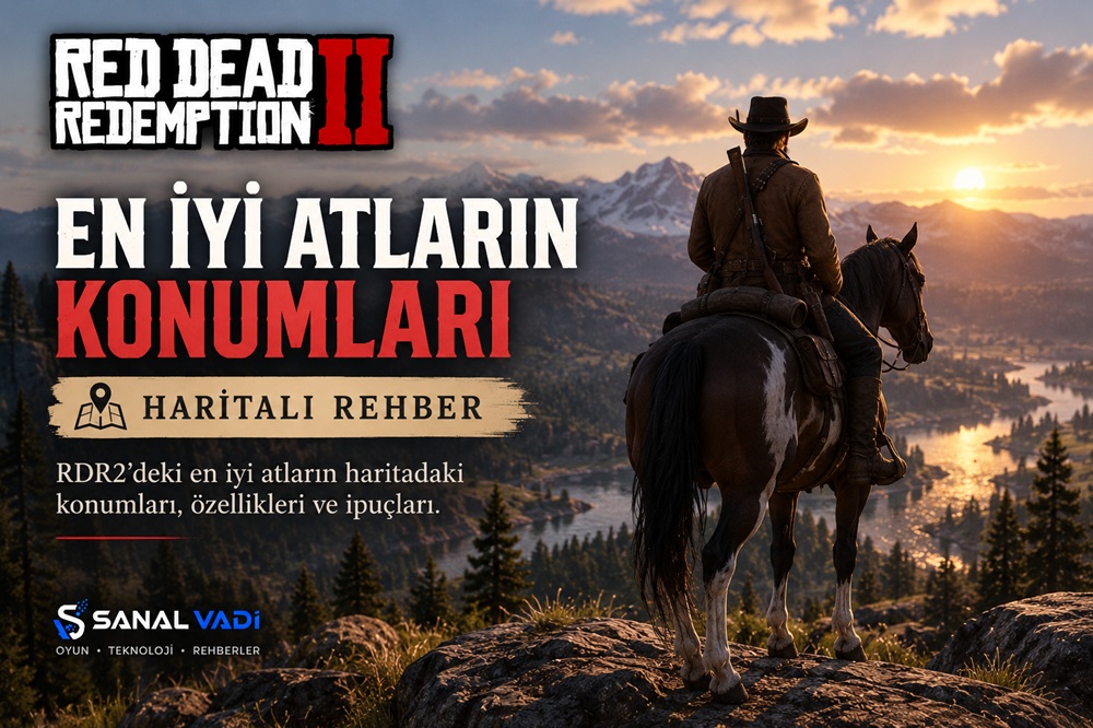 RDR2’de En İyi Atların Konumları